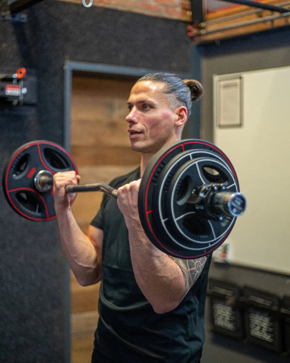 Muscle Power EZ Curlstang 50mm - Chroom