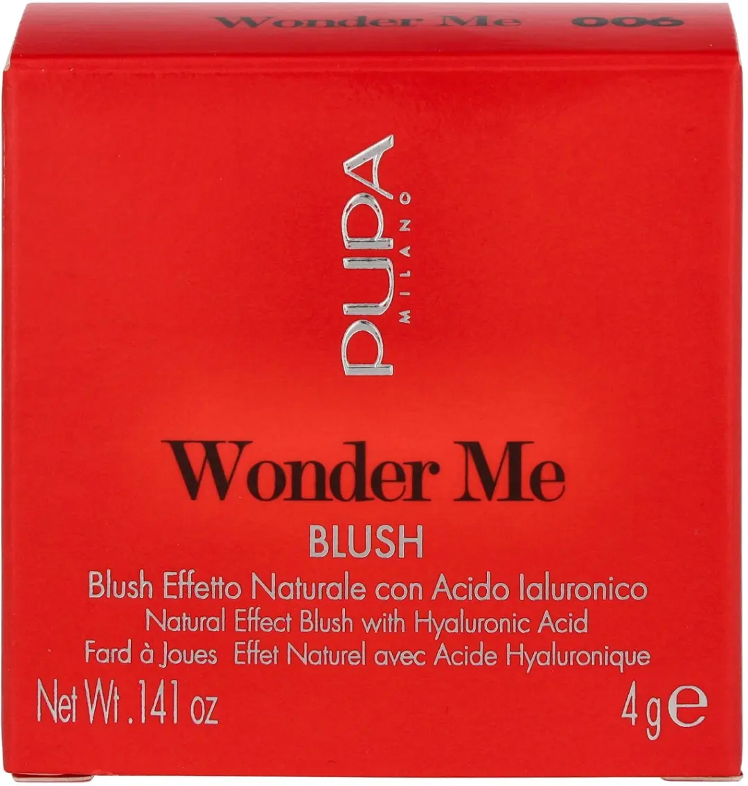 Pupa Milano Wonder Me Blush 006 First Kiss - 4g Roze