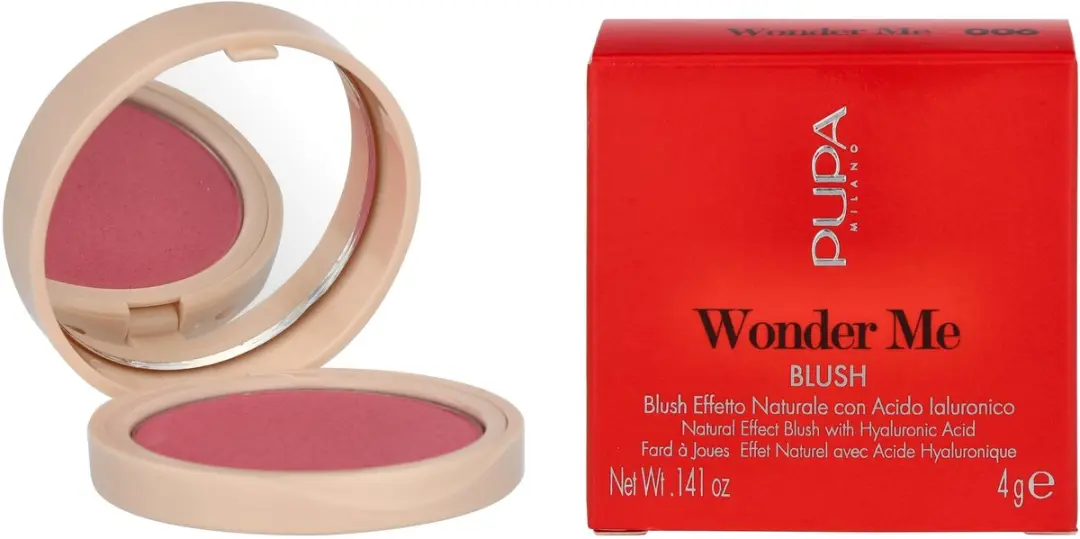Pupa Milano Wonder Me Blush 006 First Kiss - 4g Roze
