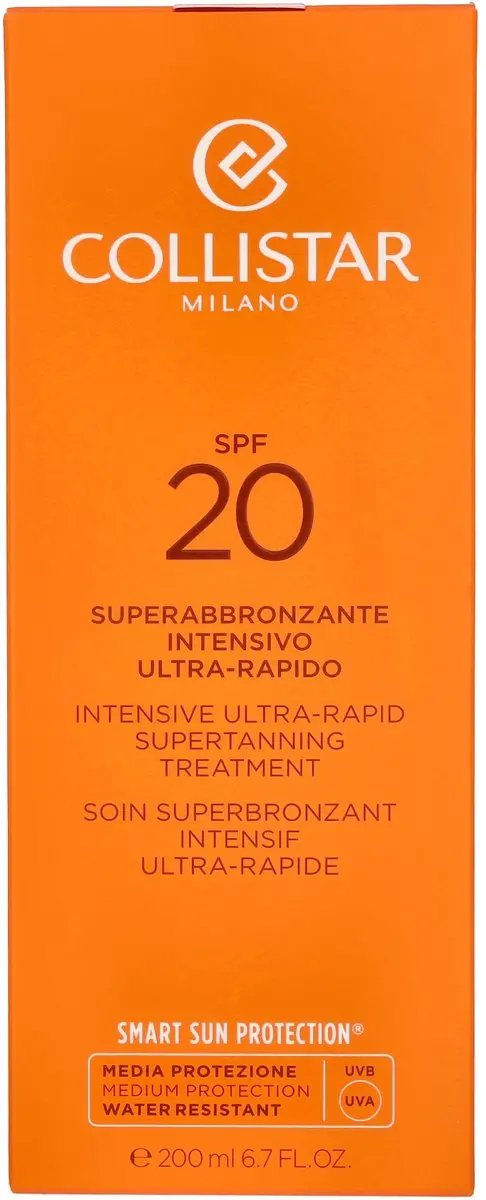Collistar Intensive Ultra-Rapid Supertanning Zonnebrand SPF 20 - 200ml