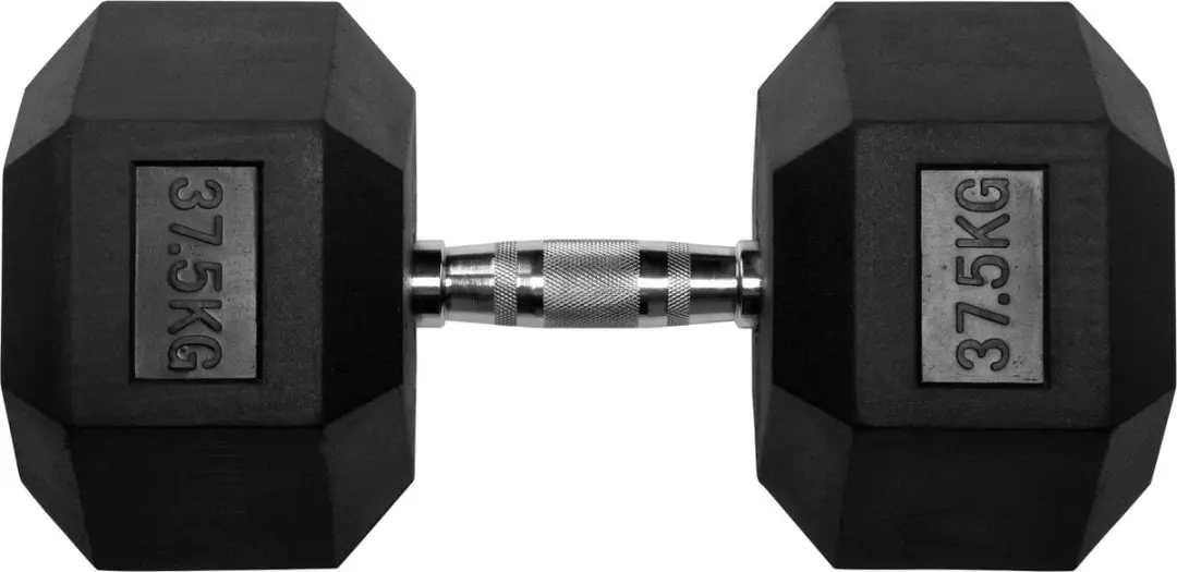 Virtufit Hexa Dumbbell Pro 37,5 kg - Zilver/Zwart