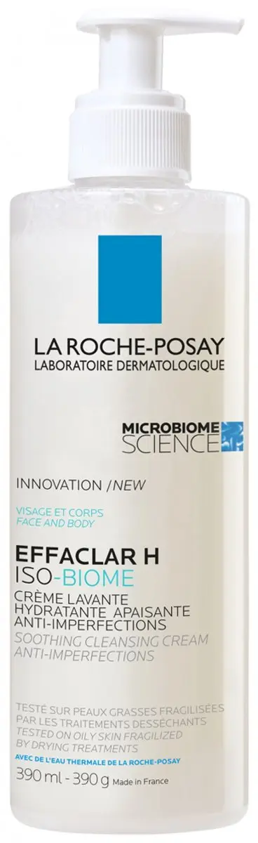 La Roche-Posay Effaclar H Iso-Biome Reinigingscrème 390ml