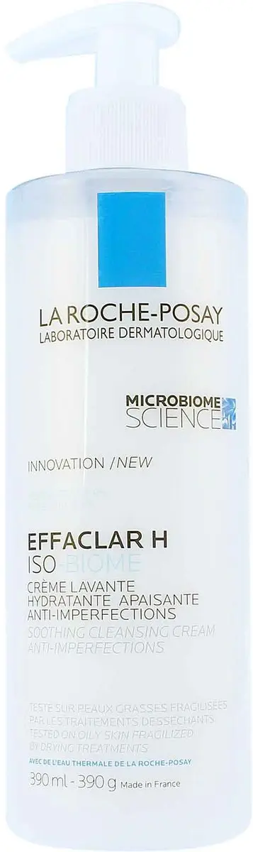 La Roche-Posay Effaclar H Iso-Biome Reinigingscrème 390ml