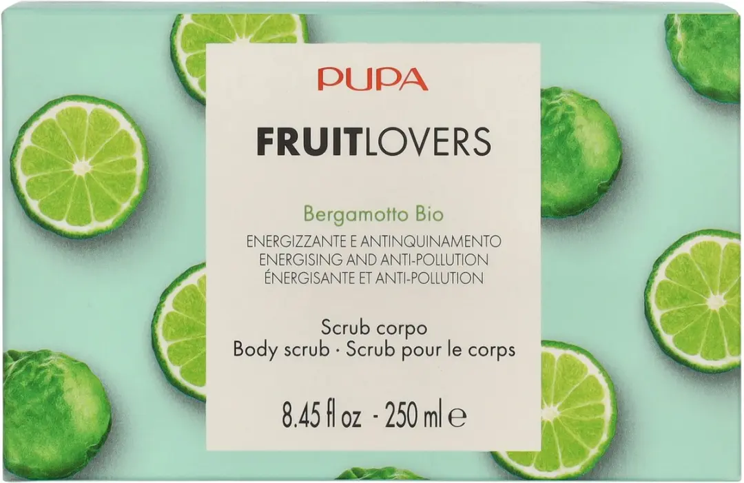 Pupa Milano Fruit Lover Body Scrub 250ml - Bergamot Bio