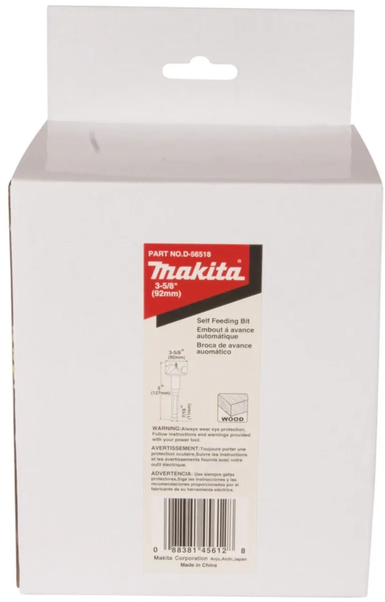 Makita Zelfintrekkende Houtboor 92mm - 92x127mm