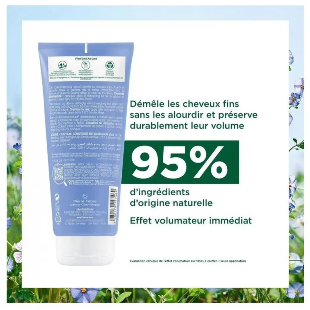Klorane Flax Balm 200ml - afbeelding 6 van 6