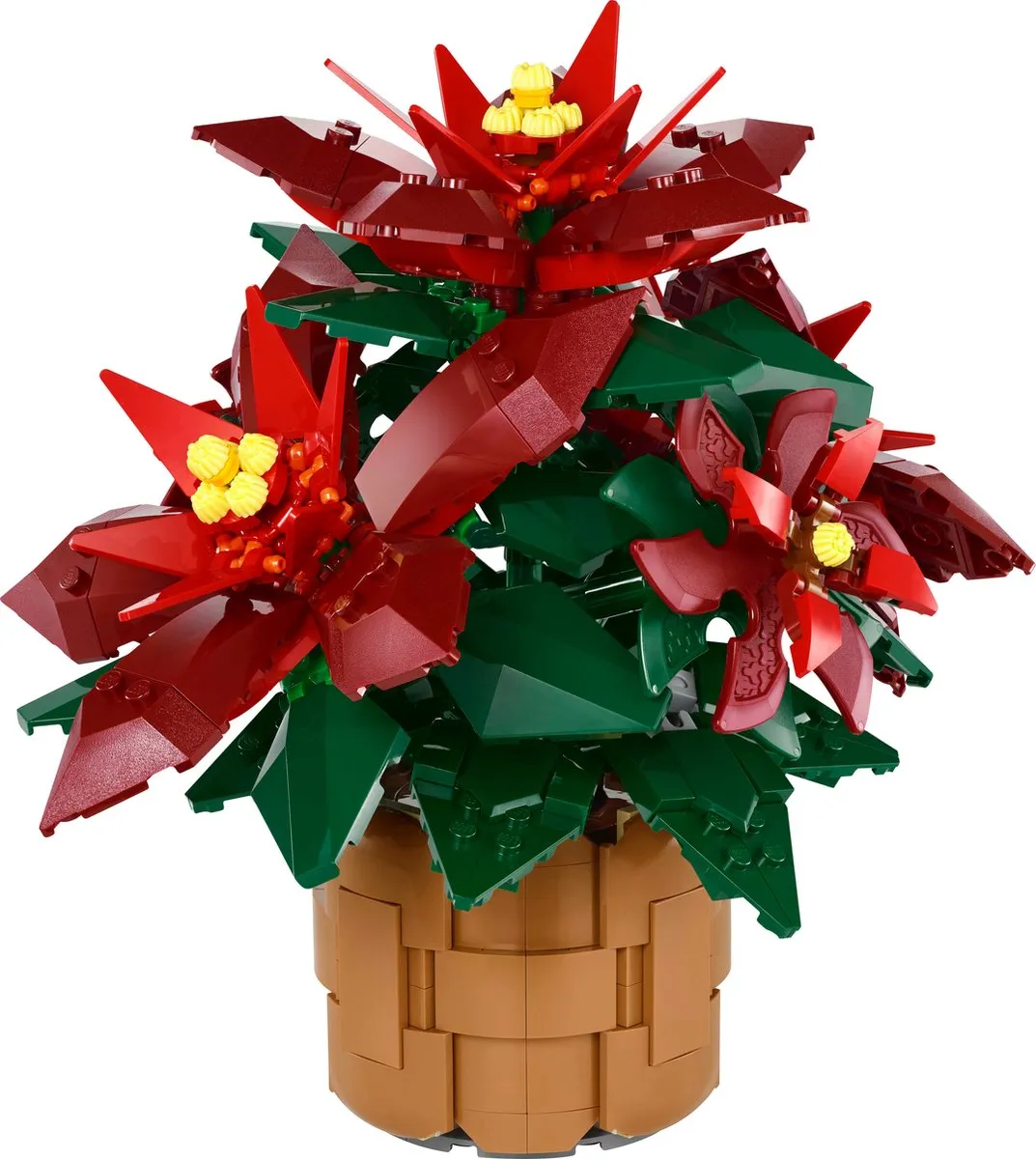 LEGO Icons Kerstster Poinsettia 10370 - 608 Stukken - afbeelding 6 van 6