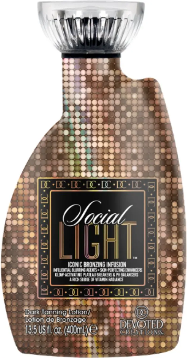 Devoted Creations Social Light Zonnebankcrème 400ml