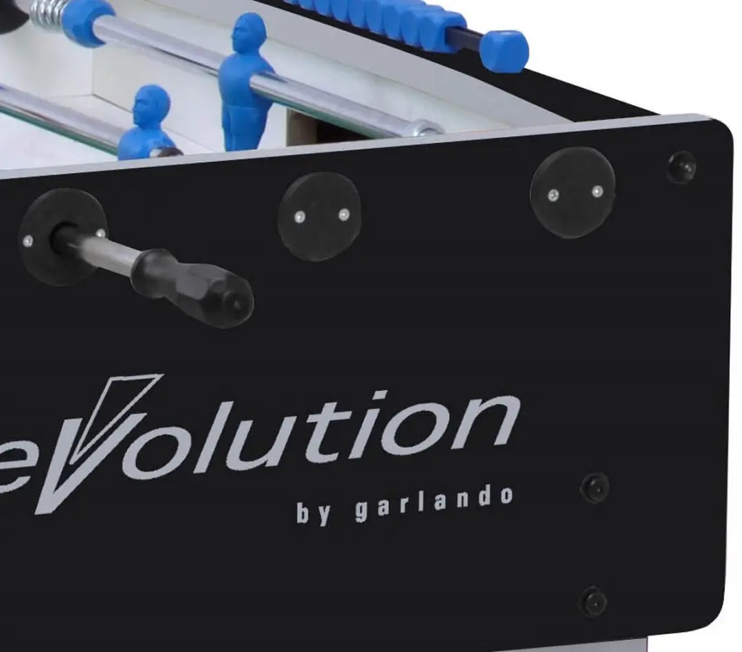 Garlando G-2000 Evolution Voetbaltafel - Zwart/Grijs - 10 Ballen