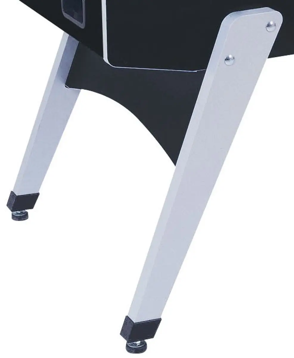 Garlando G-2000 Evolution Voetbaltafel - Zwart/Grijs - 10 Ballen
