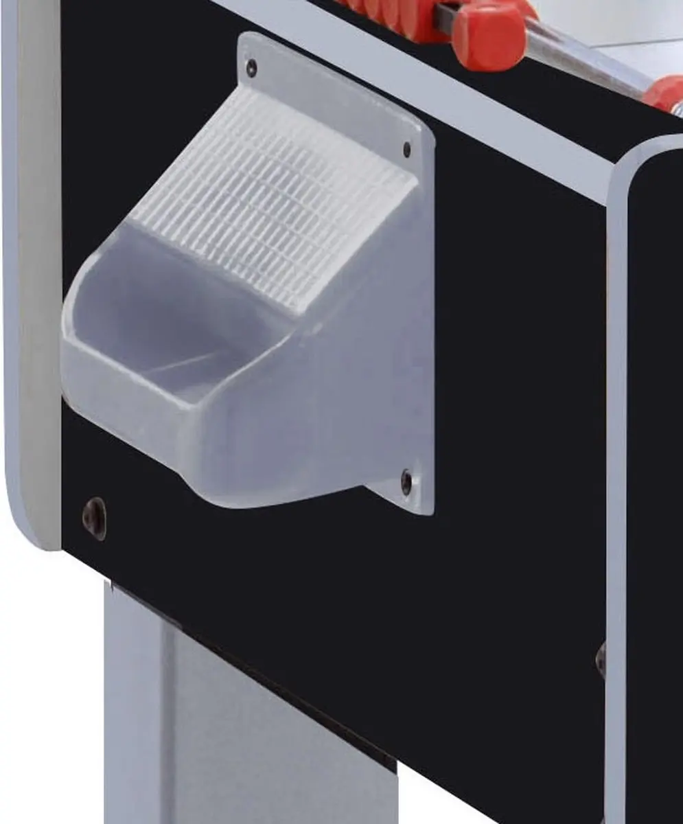 Garlando G-2000 Evolution Voetbaltafel - Zwart/Grijs - 10 Ballen