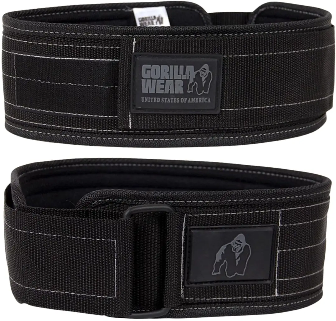 Gorilla Wear 4" Nylon Gewichthefgordel