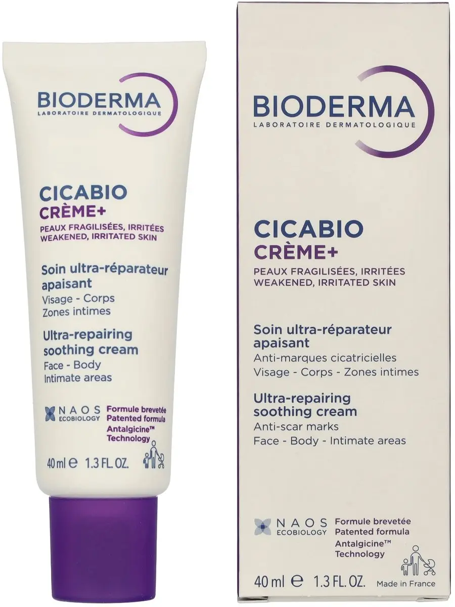 Bioderma Cicabio Creme+ Ultra-Repairing Soothing Cream 40ml