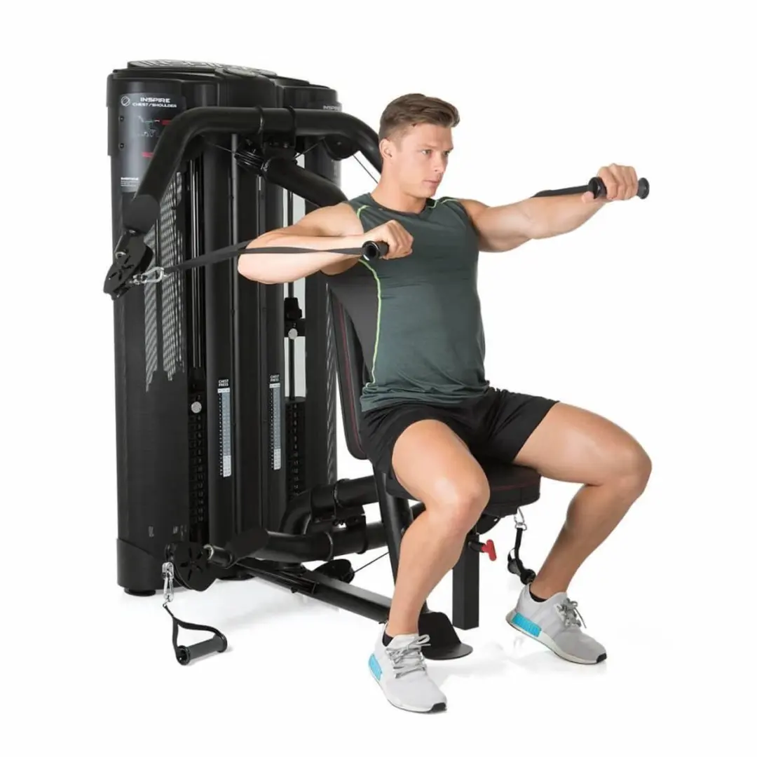 Inspire DUAL Station Borst + Schouder - 65-delig - Zwart/Grijs