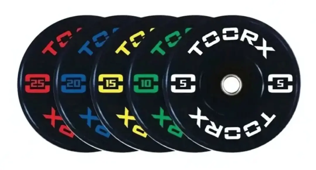 Toorx Fitness Bumper Plate 25kg - Rood