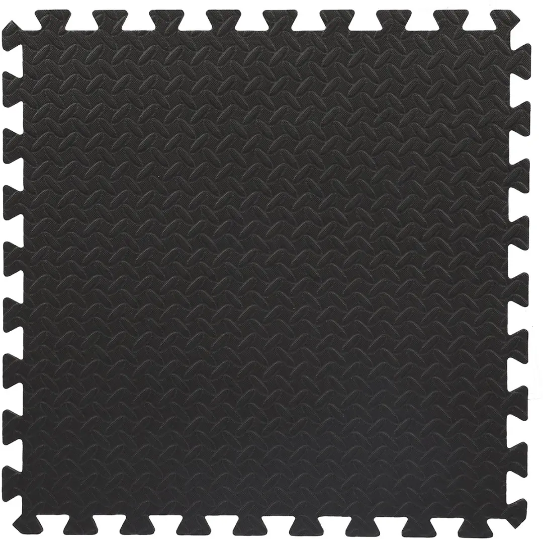 HMS Puzzelmat Pro Set 6 Stuks - 12mm Zwart