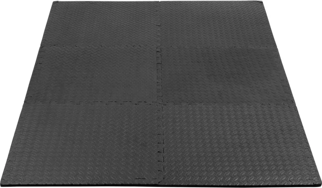 HMS Puzzelmat Pro Set 6 Stuks - 12mm Zwart - afbeelding 6 van 6