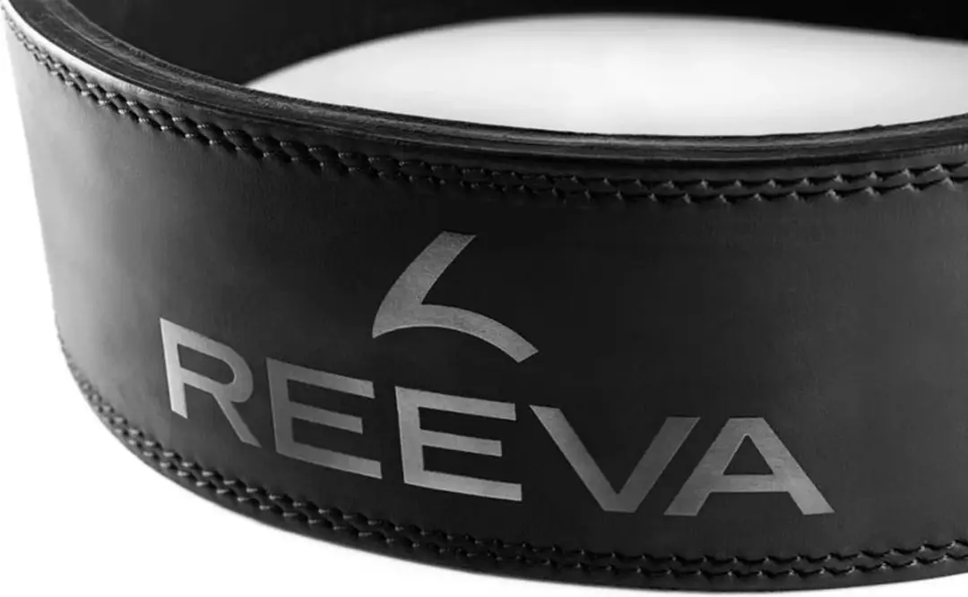 Reeva Nubik Leer Lifting Belt - Zwart