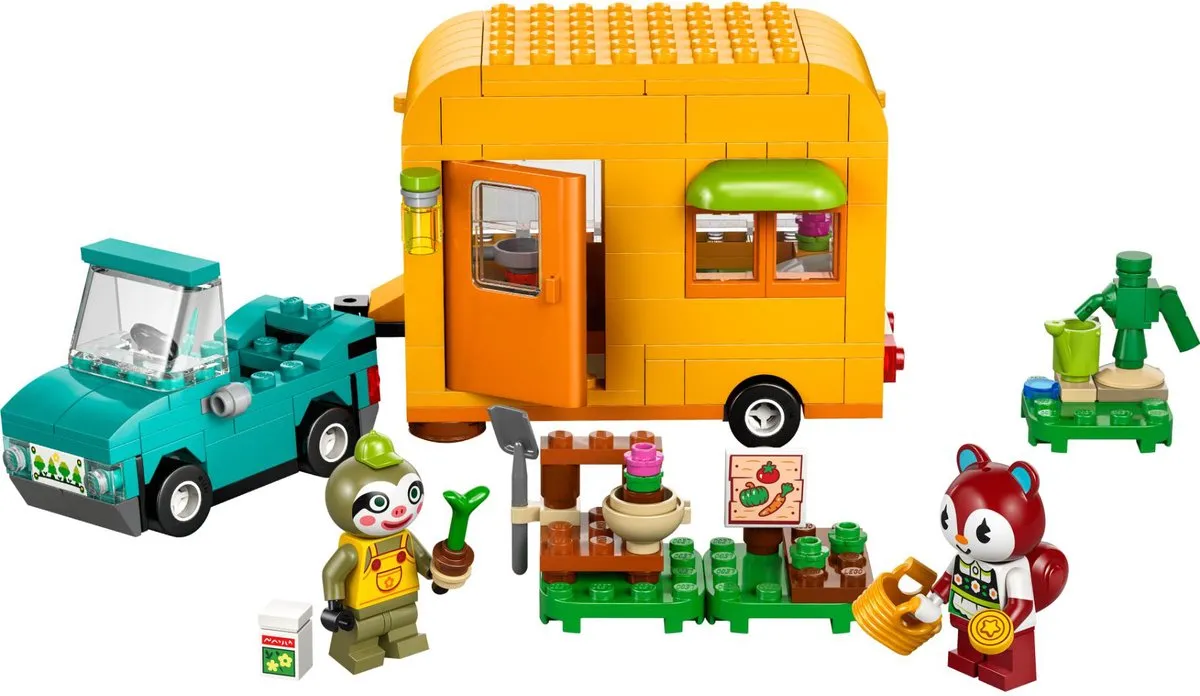 LEGO Animal Crossing Leifs Caravan en Tuinwinkel 77054 - 263 Stukken - afbeelding 6 van 6