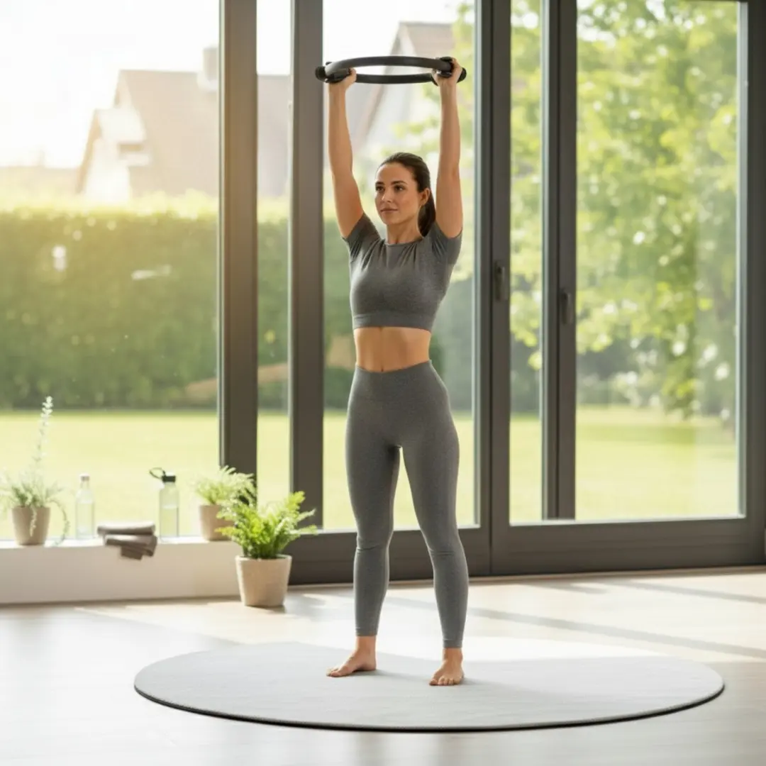 Virtufit Pilates Ring 35,5cm - Zwart