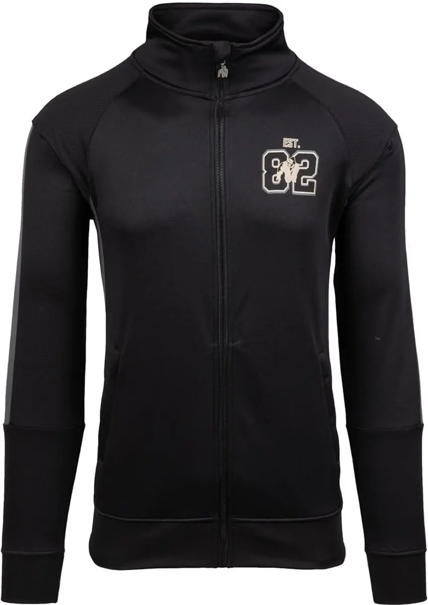 Gorilla Wear Devon Trainingsjas M - Zwart/Grijs - afbeelding 6 van 6