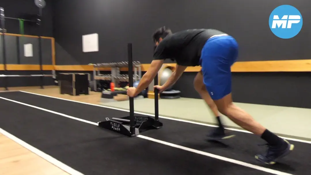 Muscle Power Slice Powersled - Zwart