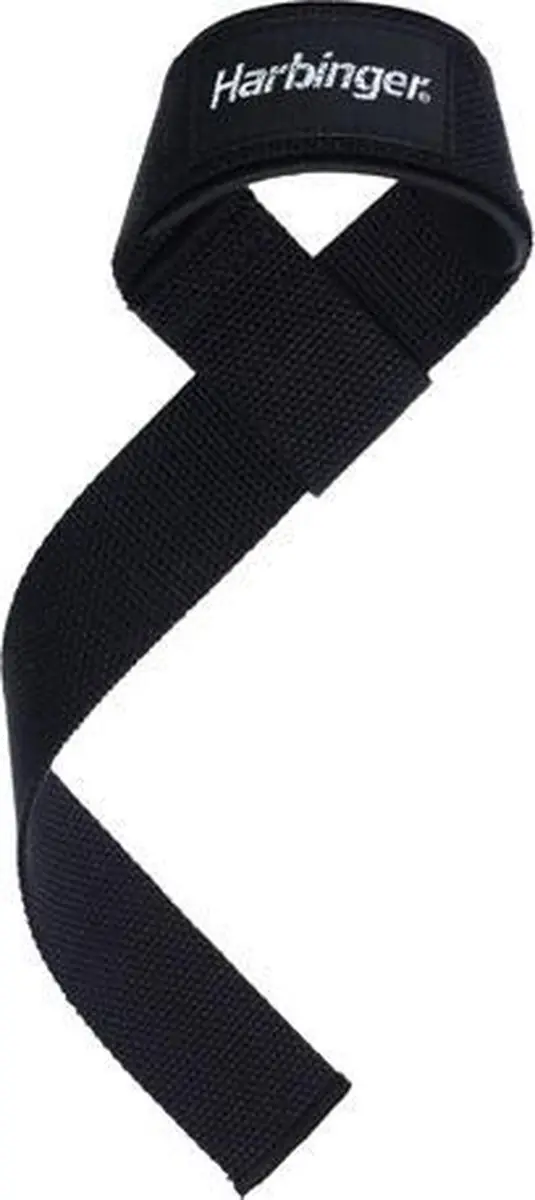 Harbinger Cotton Lifting Straps - 2 Stuks - Zwart