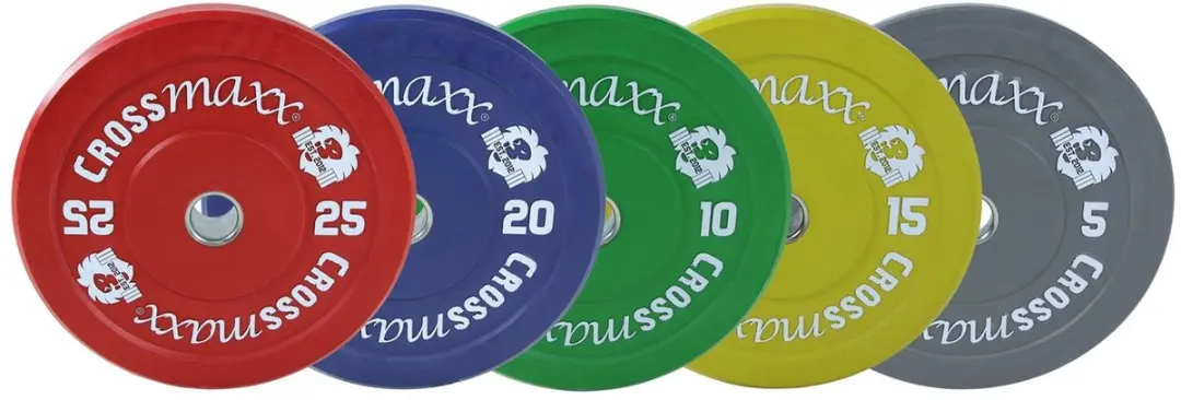 LifeMaxx Crossmaxx Halterschijf 50mm 10kg - Groen