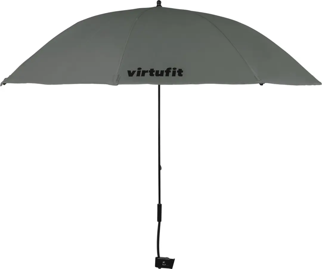 Virtufit Universele Stoelparasol 105cm - Grijs - 360° Draaibaar