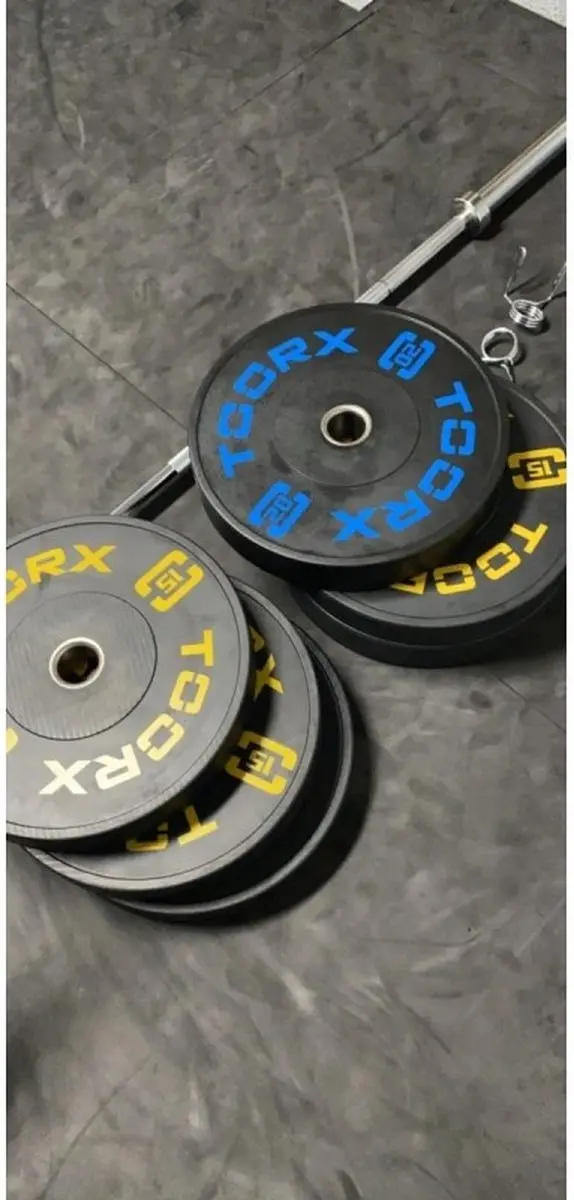 Toorx Fitness Bumper Plate 10 kg - Zwart