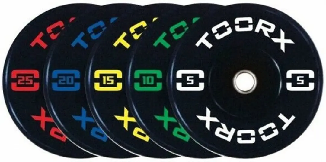 Toorx Fitness Bumper Plate 10 kg - Zwart