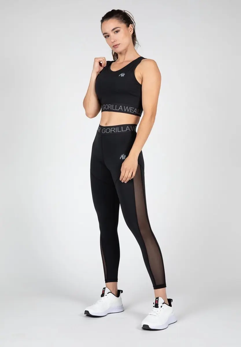 Gorilla Wear Osseo Crop Top - Zwart XS