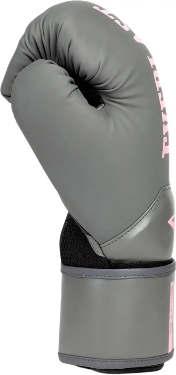 Everlast Elite 2 Boksen Handschoenen 12 oz - Grijs/Rosa