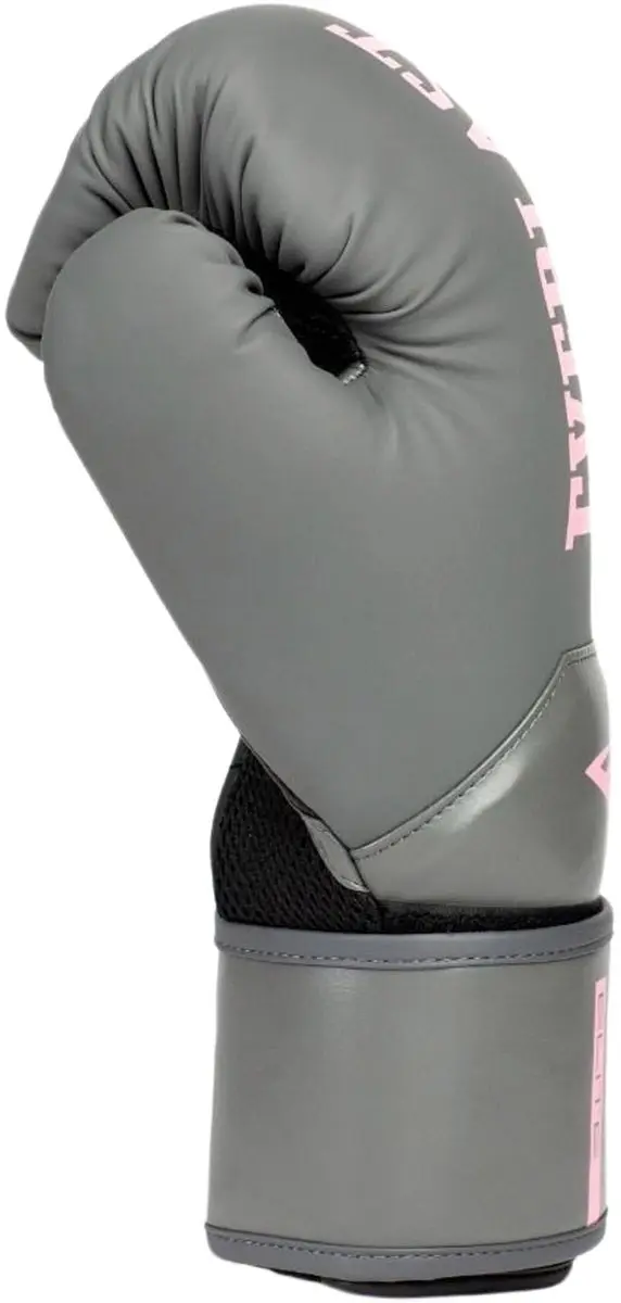 Everlast Elite 2 Boksen Handschoenen 12 oz - Grijs/Rosa