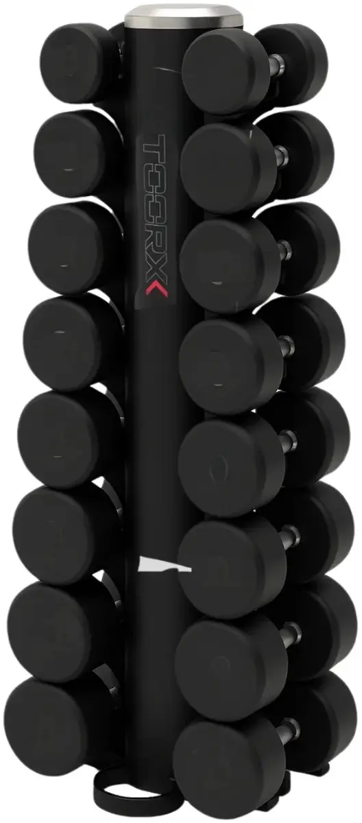 Toorx RPM-B10 Verticaal Dumbbellrack - Zwart