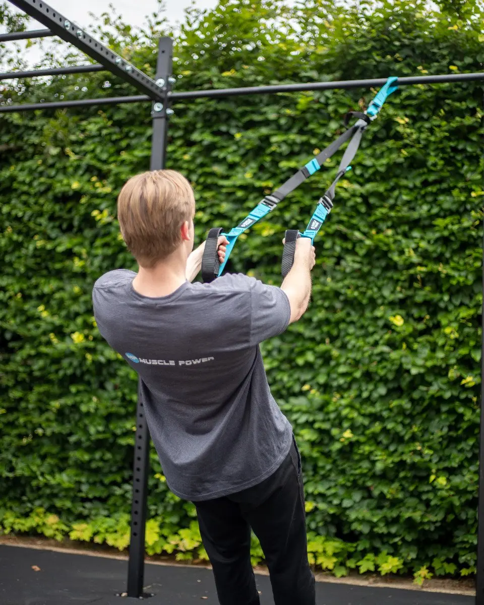 Muscle Power Suspension Trainer MP1406 - Blauw/Zwart
