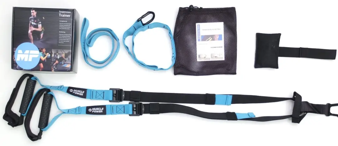 Muscle Power Suspension Trainer MP1406 - Blauw/Zwart