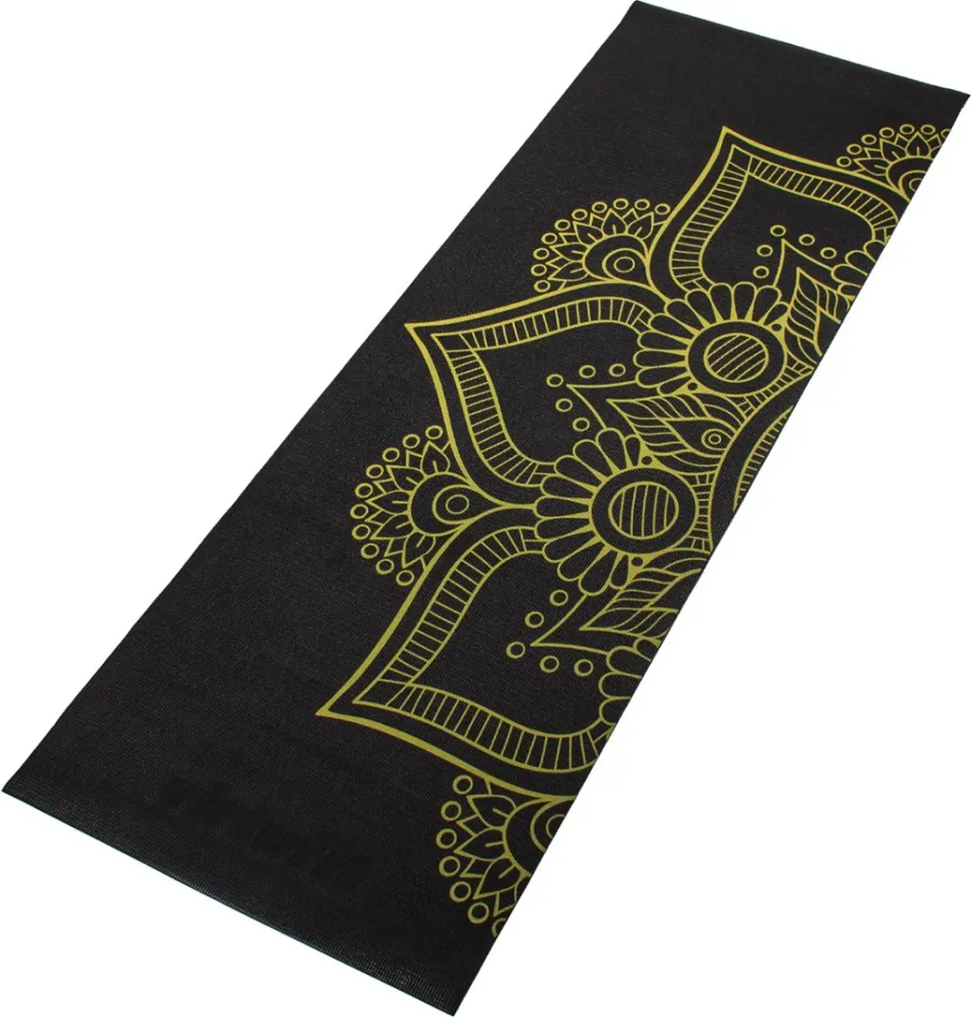 Virtufit Premium Yogamat 4mm - 183x61cm - Onyx Black Mandala