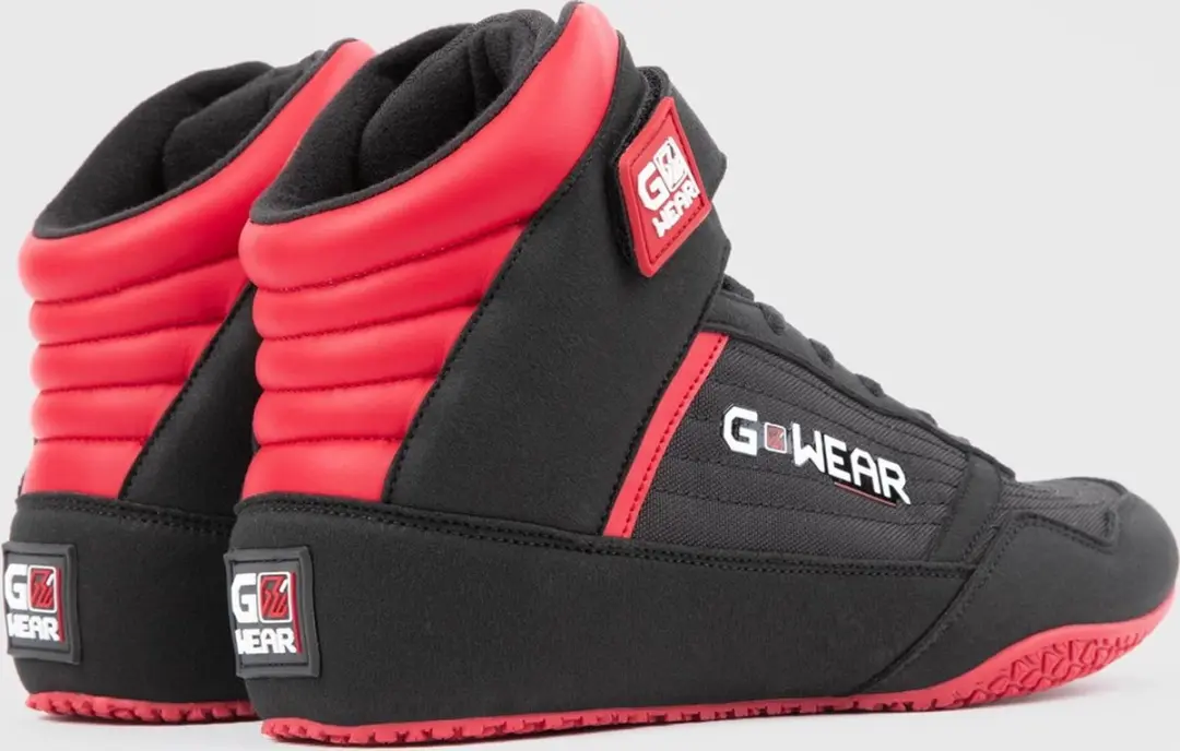 Gorilla Wear Gwear Classic High Tops Sportschoenen 45 - Zwart/Rood