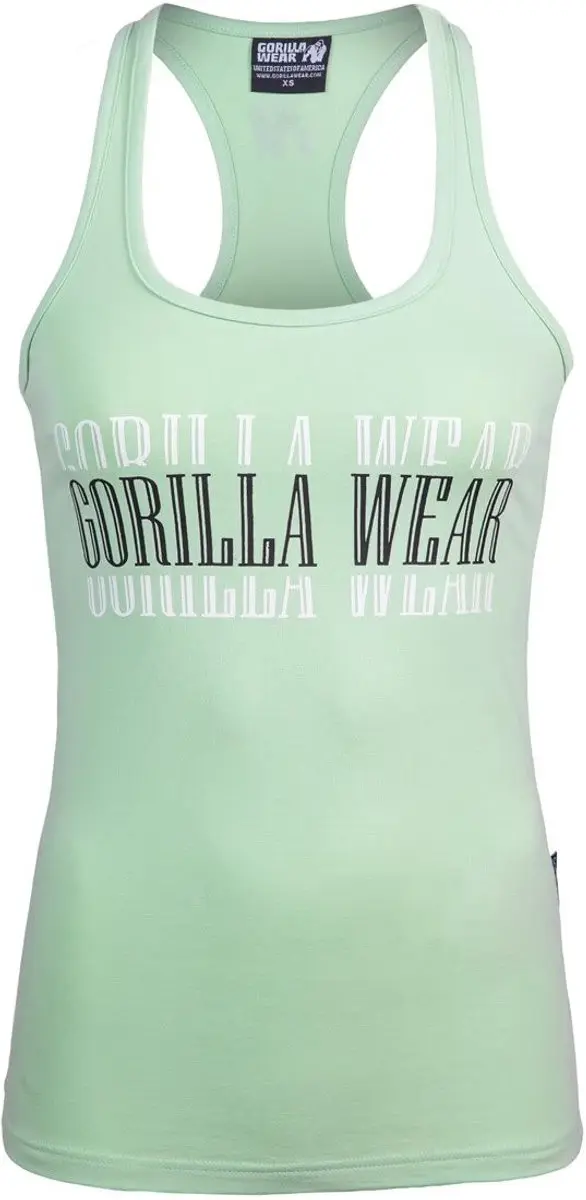 Gorilla Wear Verona Tank Top - Groen S