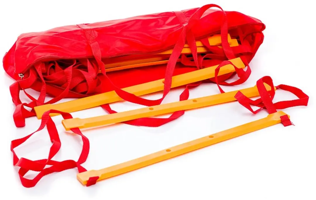 Muscle Power Speed Ladder 8,5m - Rood/Oranje