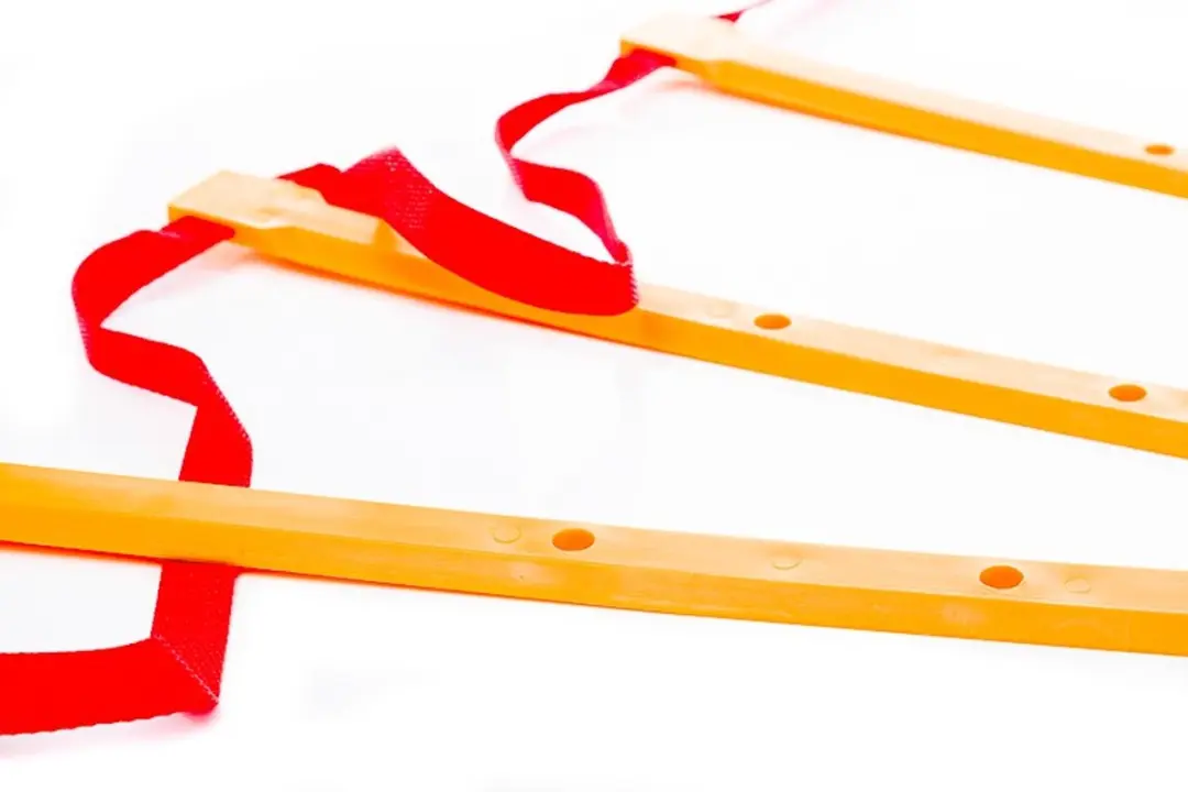 Muscle Power Speed Ladder 8,5m - Rood/Oranje