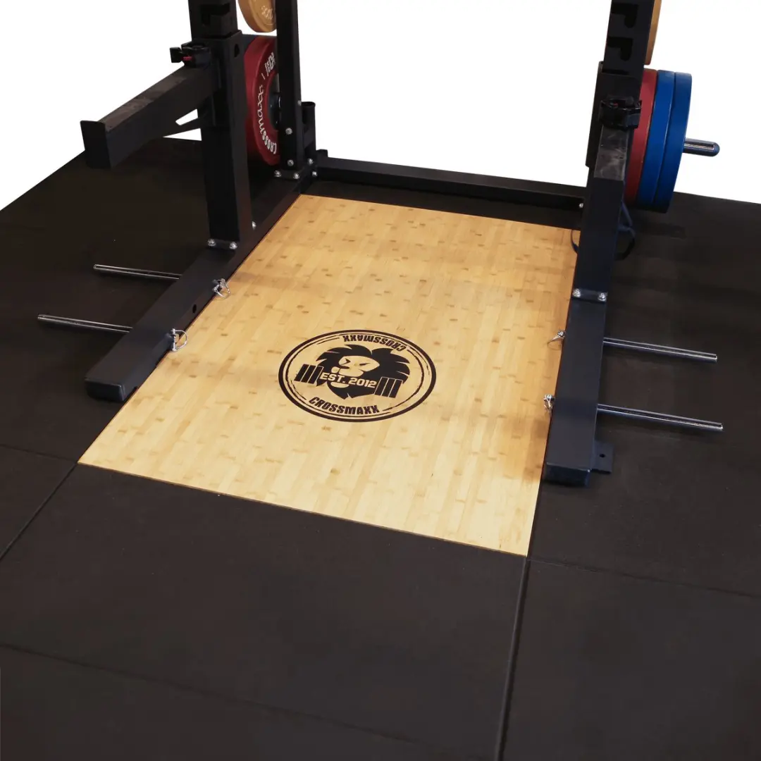 LifeMaxx Crossmaxx Houten Platform 150x100x2cm - Beige