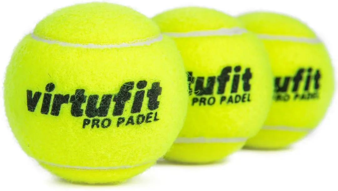 Virtufit Pro Padelballen - 9 Stuks - Geel