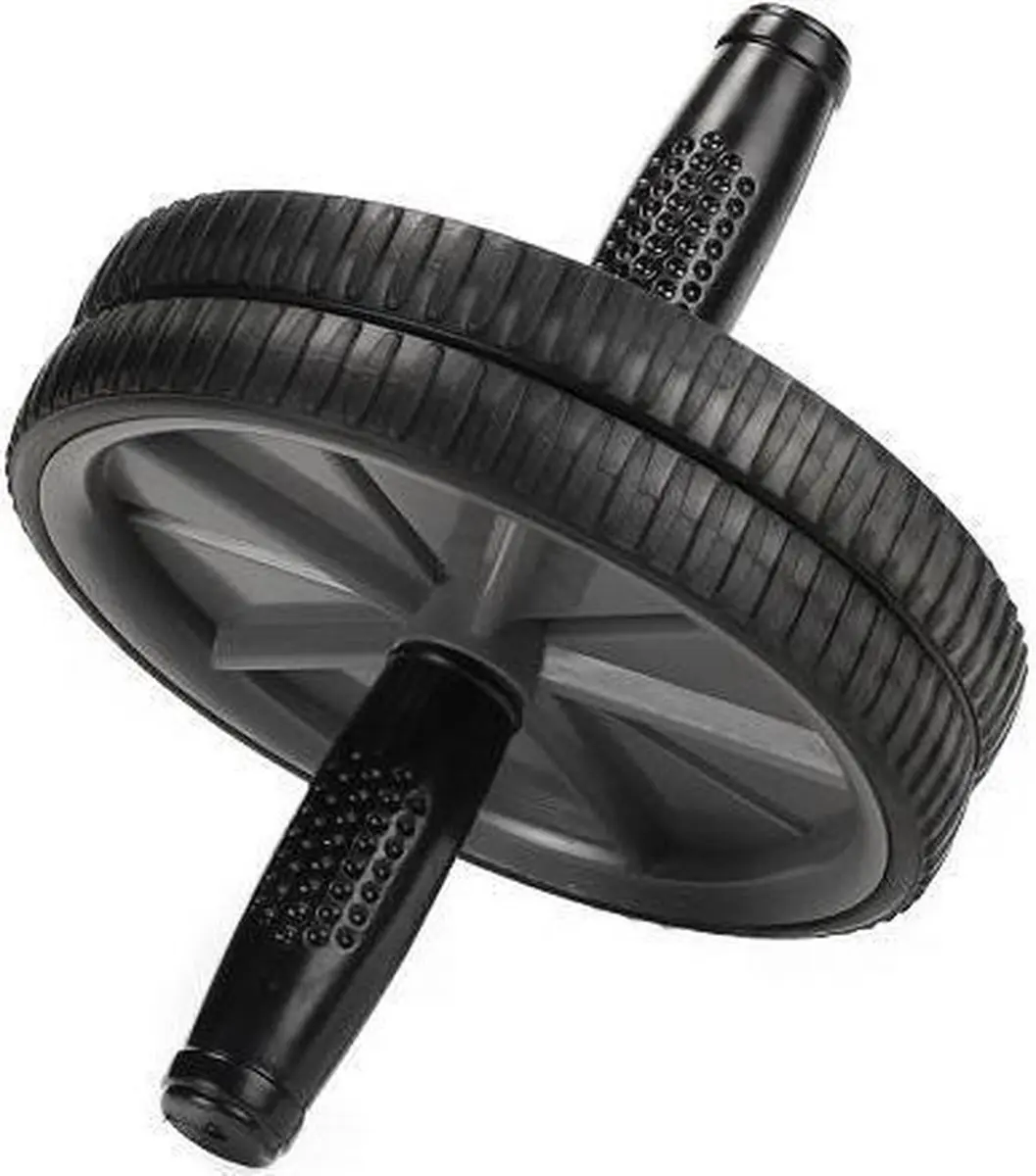 LifeMaxx LMX Ab Wheel - Buikspierwiel Zwart