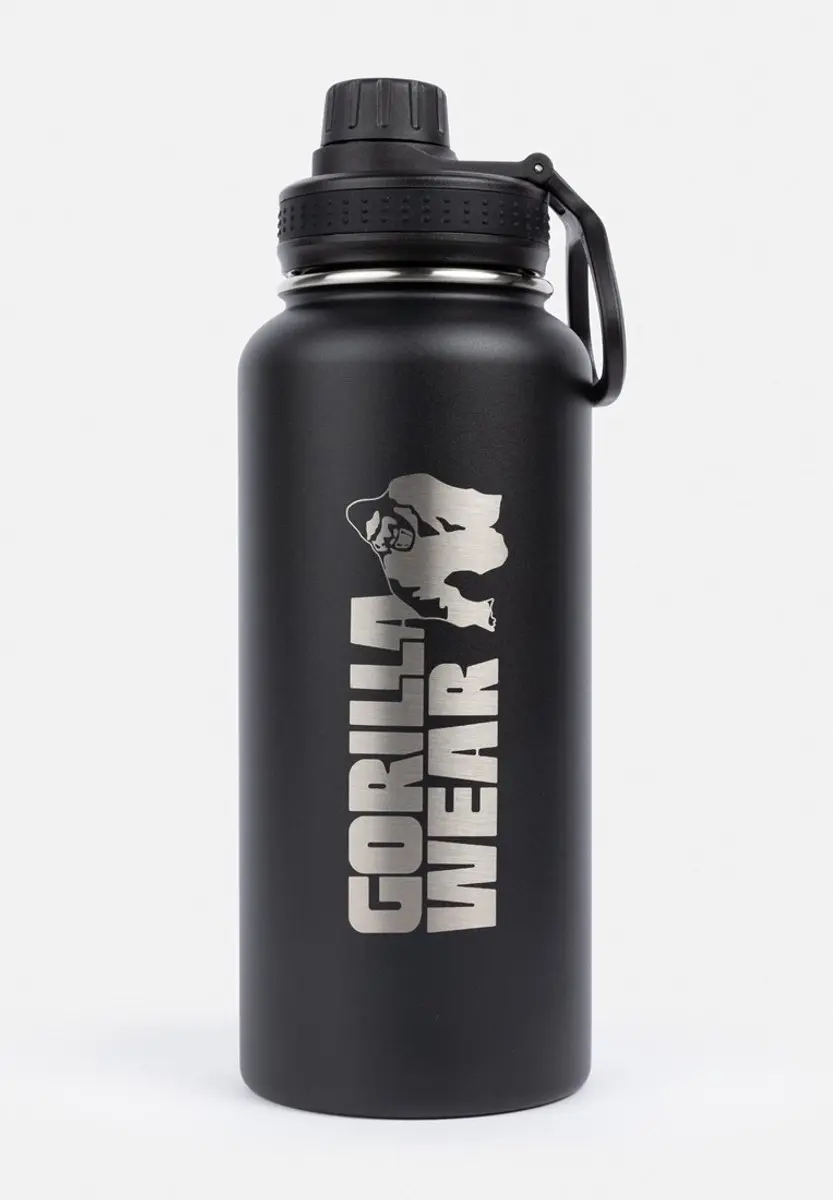Gorilla Wear Geïsoleerde RVS Waterfles 1000ml