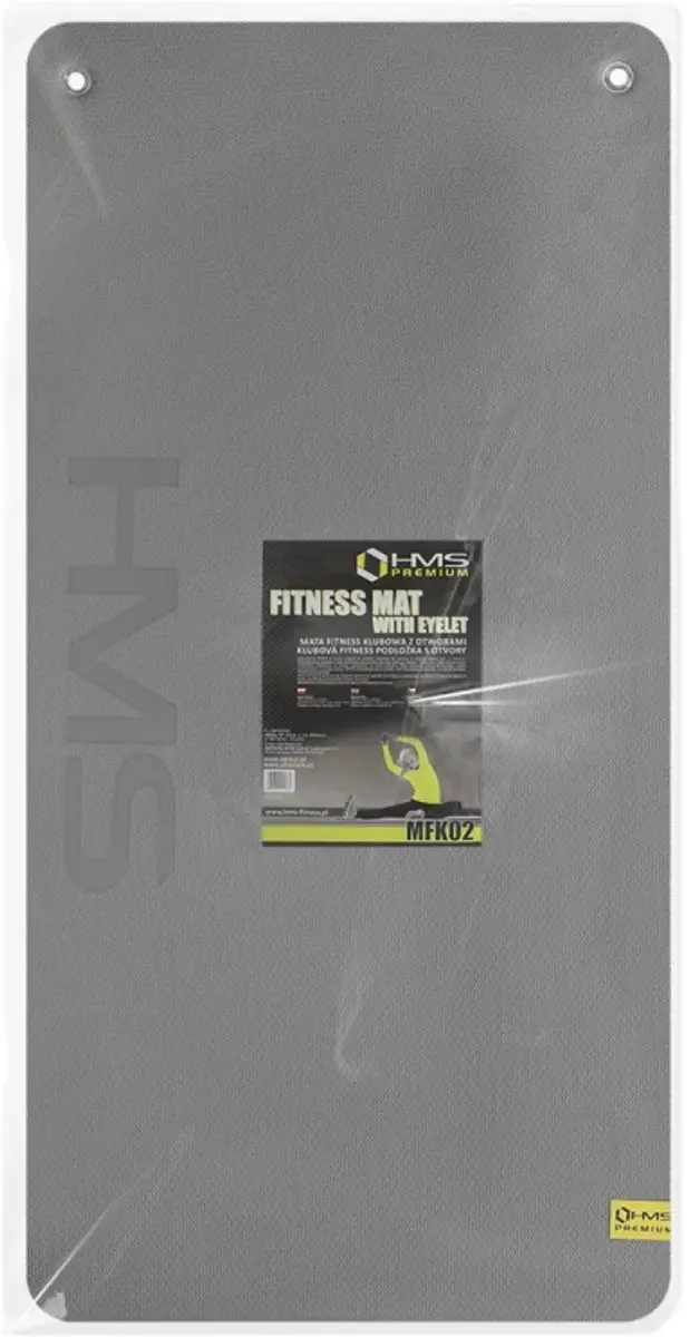 HMS Fitnessmat 20mm - Grijs/Zwart