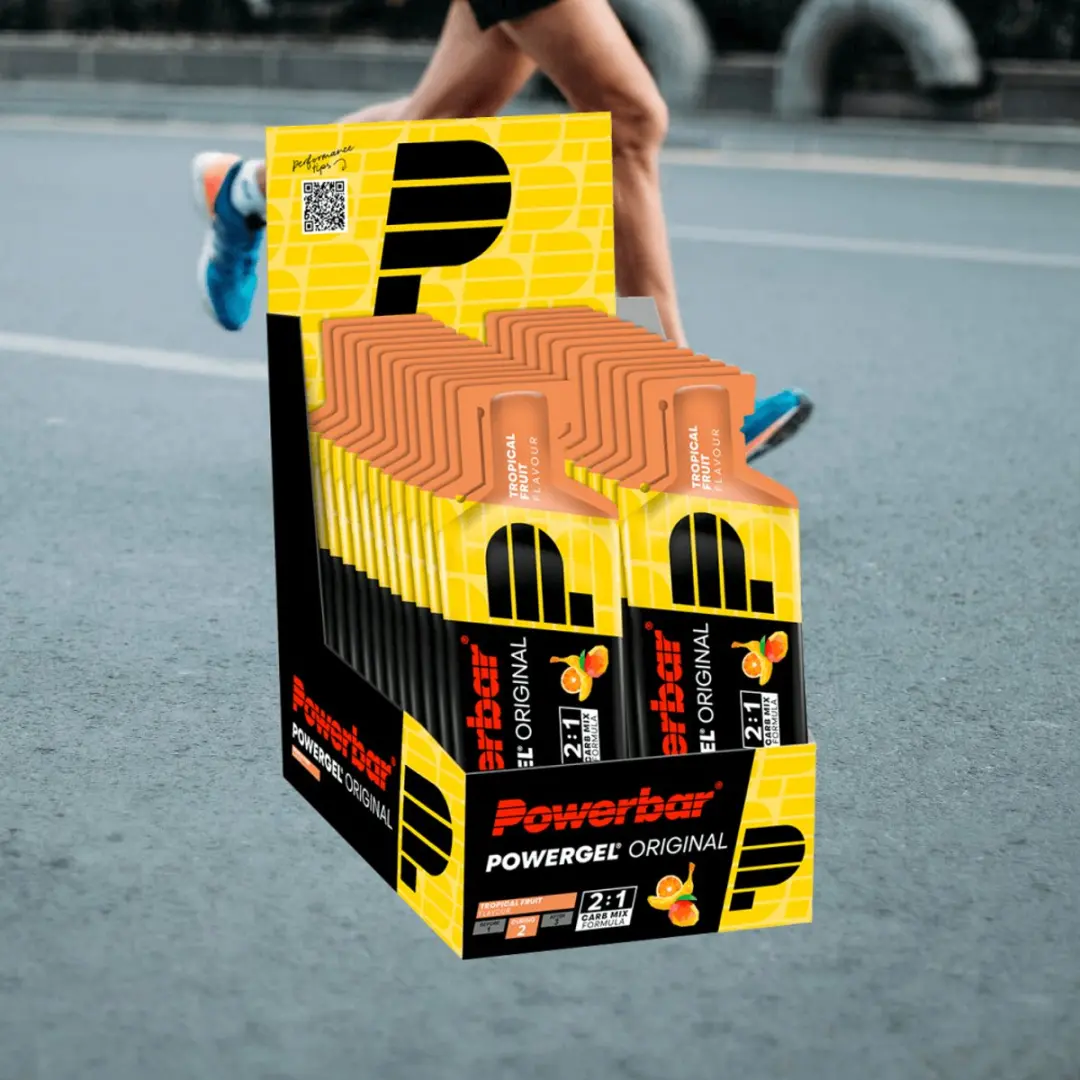 PowerBar PowerGel Tropical Fruit - 24x41g - afbeelding 6 van 6