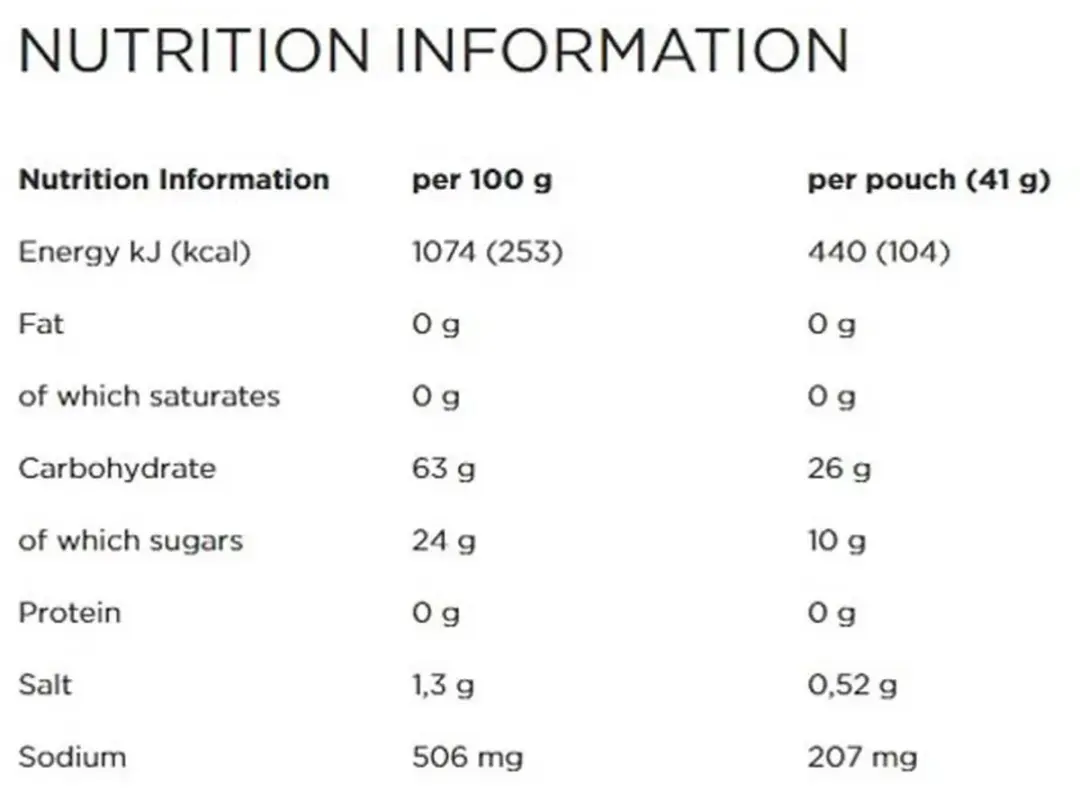 PowerBar PowerGel Tropical Fruit - 24x41g