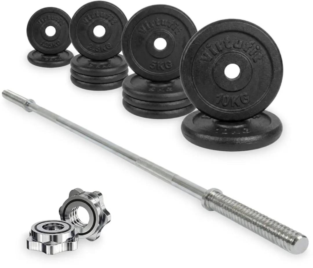 Virtufit Gietijzeren Halterset 60kg